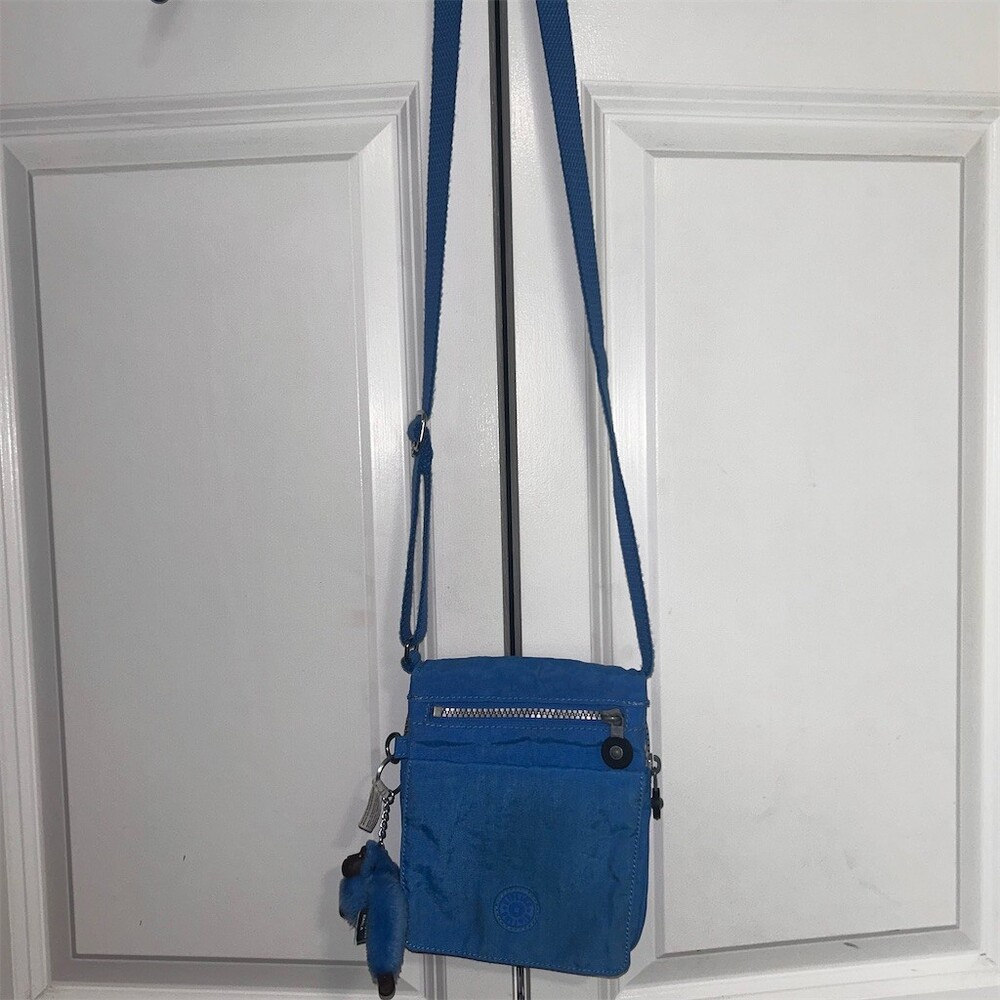 Kipling Eldorado Mini Crossbody Bag Womens Deep Blue Adjustable Strap